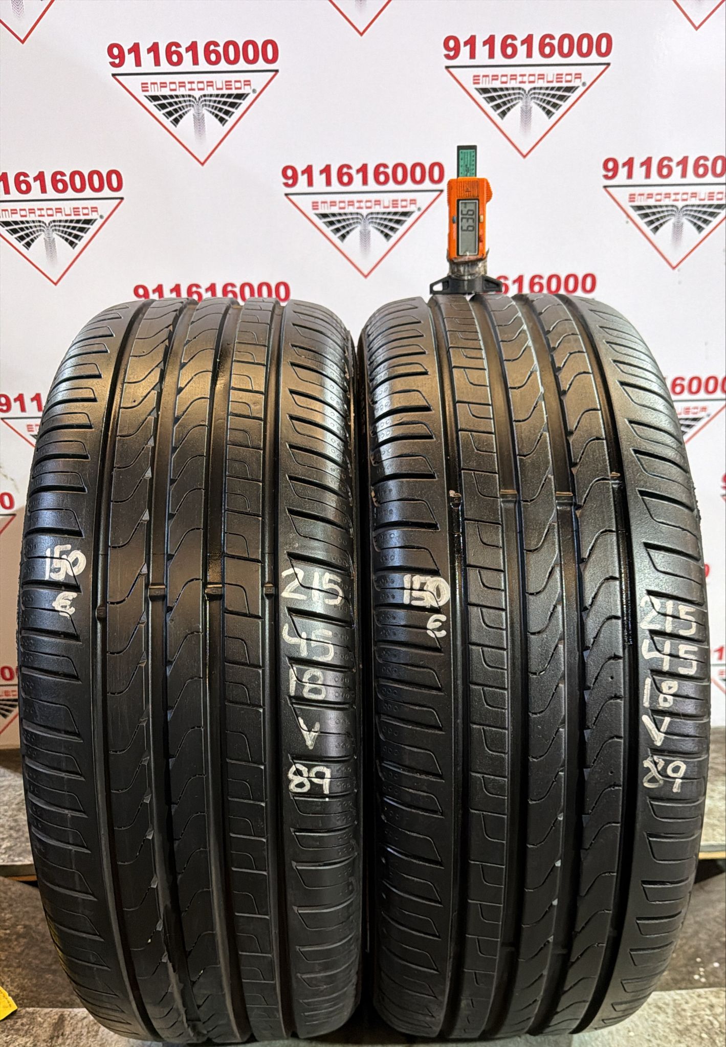 PIRELLI CINTURATO P7 USADO  215/45 R18 89 V